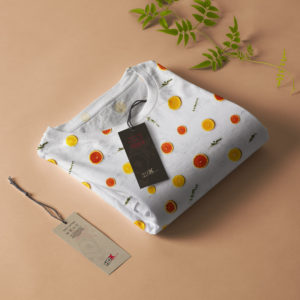 Camiseta Oranges Pattern